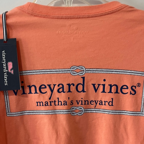 Vineyard Vines Knotted logo Toucan Long Sleeve Tee Soft Peruvian Cotton NWT SZ S - Picture 4 of 7
